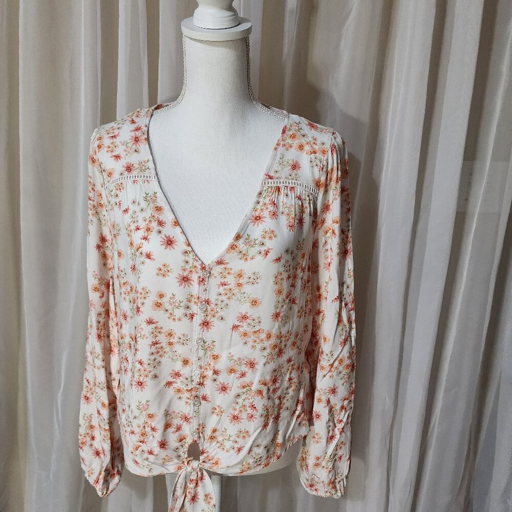 NWT- Floral Blouse